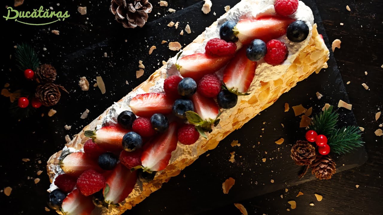 Rulada Pavlova - Desertul senzational de gustos