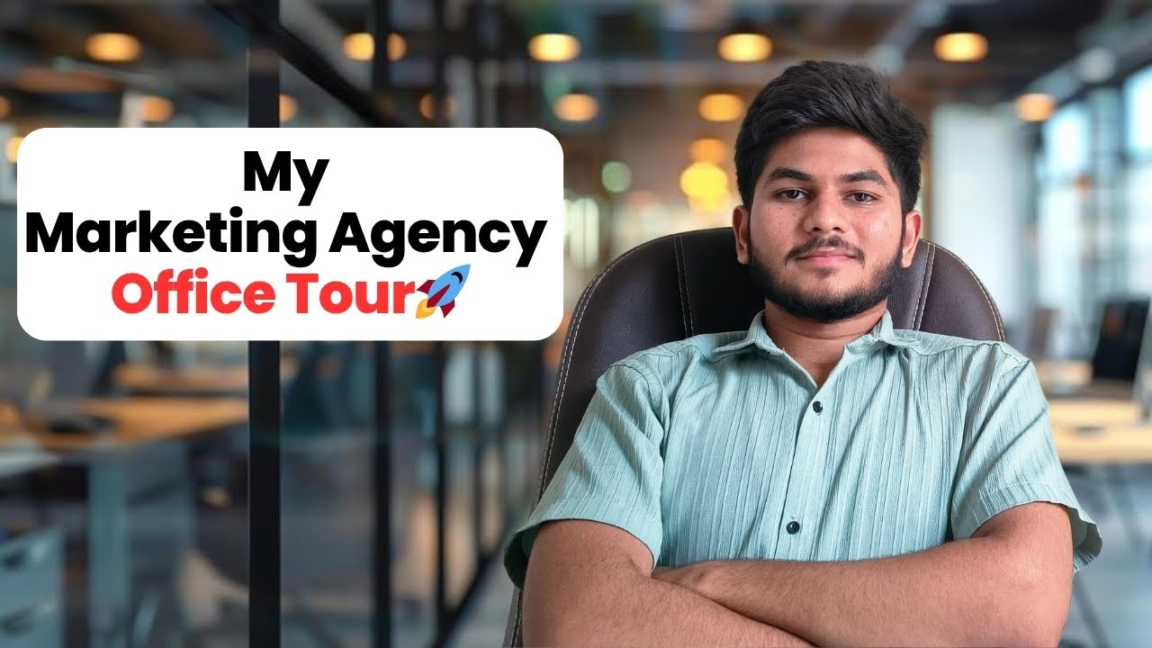 “My Marketing Agency Office Tour 🏢 | From 0 Clients to THIS!”