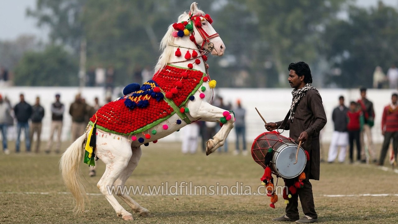 Horse dancing to the rhythm of dhol: Only in India