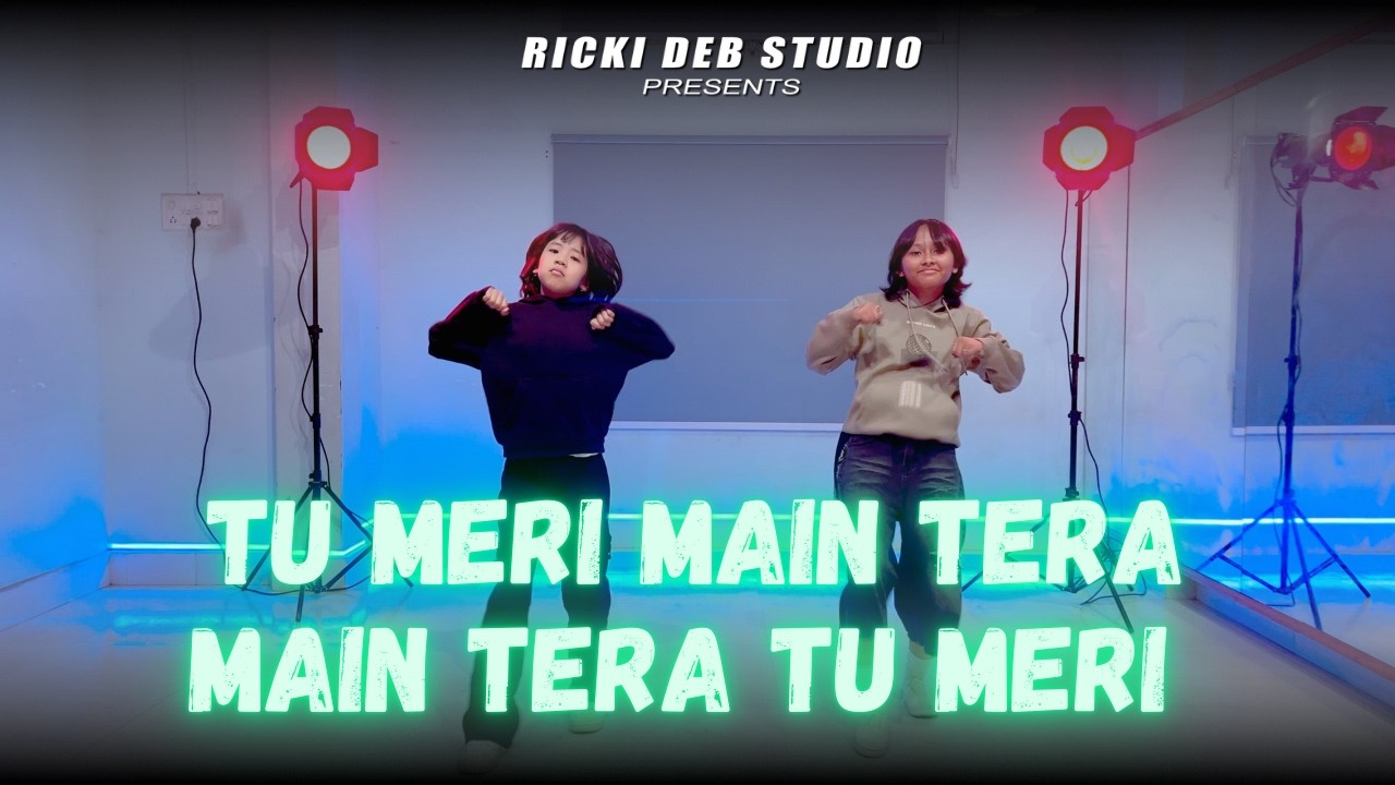 Tu Meri Main Tera Main Tera Tu Meri  | Juniors Beginners | Ricki Deb Studio