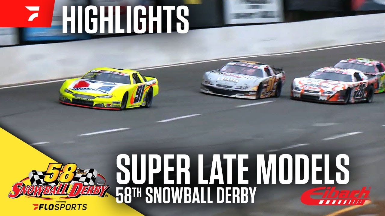 58th Snowball Derby | Super Late Models at Five Flags Speedway 12/8/25 | Highlights