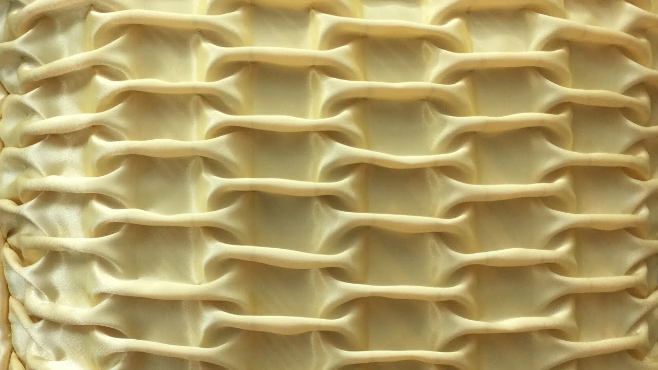 How to sew Lozenges pattern   Canadian smocking tutorial