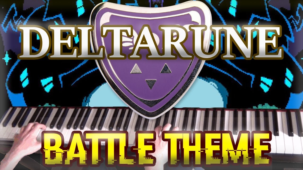🎹 Rude Buster on Piano (Deltarune Battle Theme) || AqareCover
