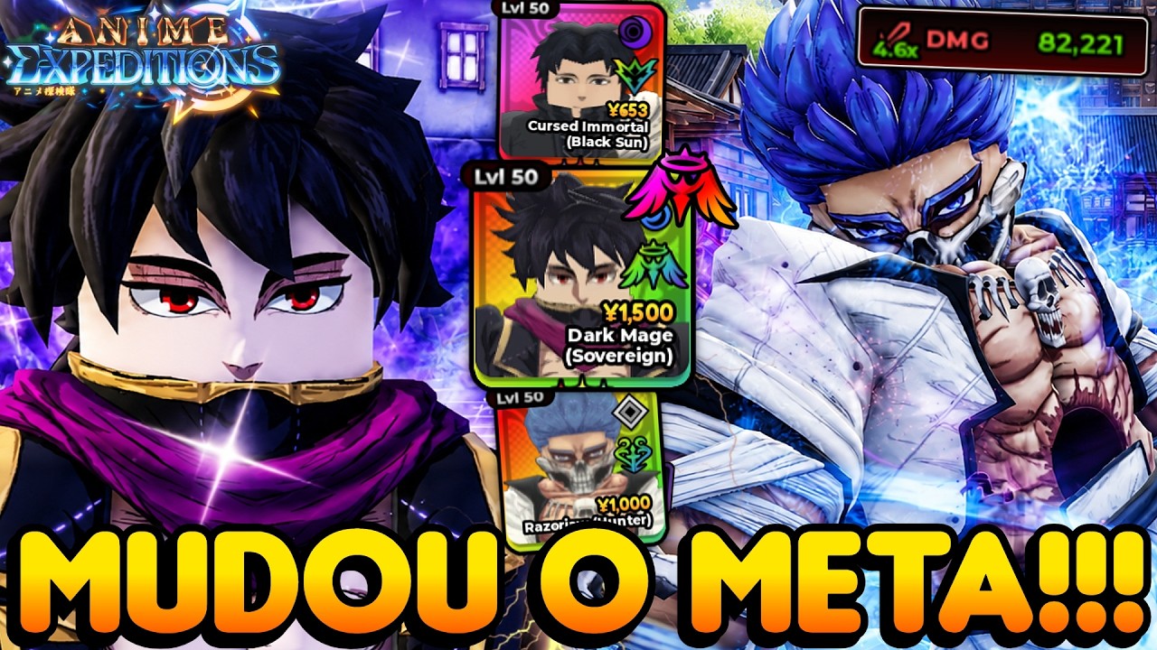 ELES TEM PASSIVAS &Uacute;NICAS!! DARK MAGE, GRIMMJOW E ZEREF MUDARAM O META DO ANIME EXPEDITIONS!