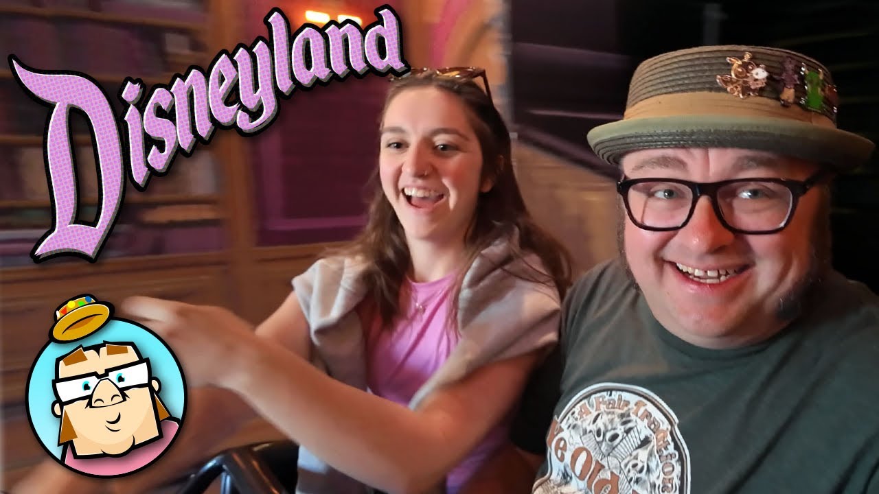 Anna's First Trip to Disneyland - Riding Classic Dark Rides and Roller Coasters - Anaheim, CA