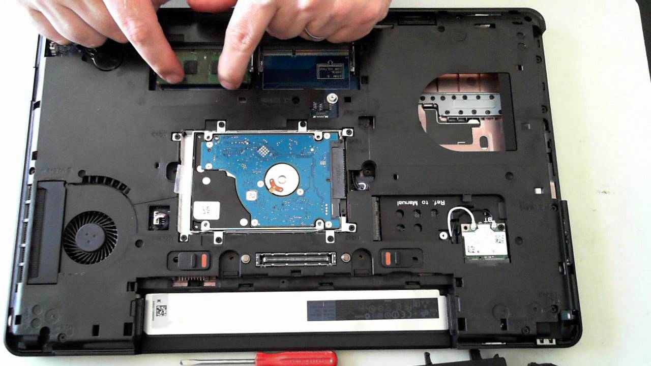 Dell Latitude E5540 Opening / Teardown / Upgrade