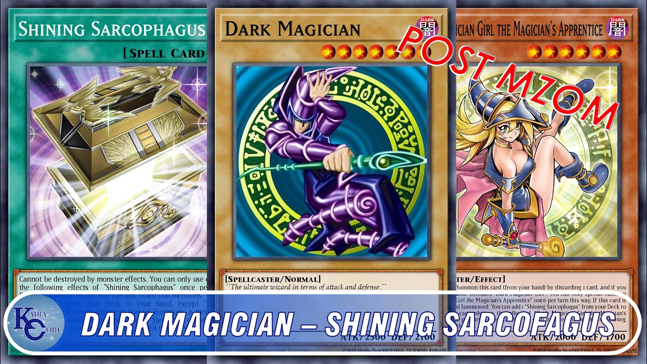 Dark Magician + Shining Sarcofagus| Buscando el mejor motor para Dark Magician | Post MZOM (2/5)