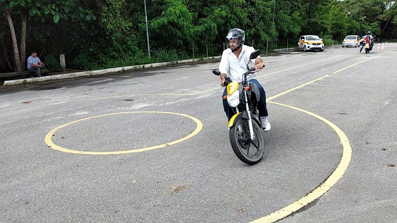 Treino prático motocicleta - Piscinão de São Gonçalo!