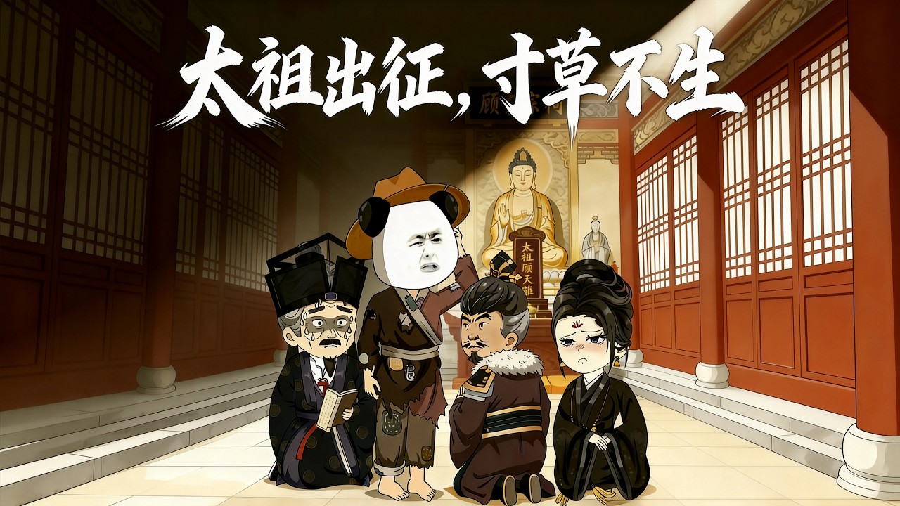 【一口气看完】八岁男孩每天都要去坟地里上课，但是却从不带课本，反而要提着一只刚下蛋的老母鸡，因为这是他的学费。#夜一漫谈 #太祖出征寸草不生