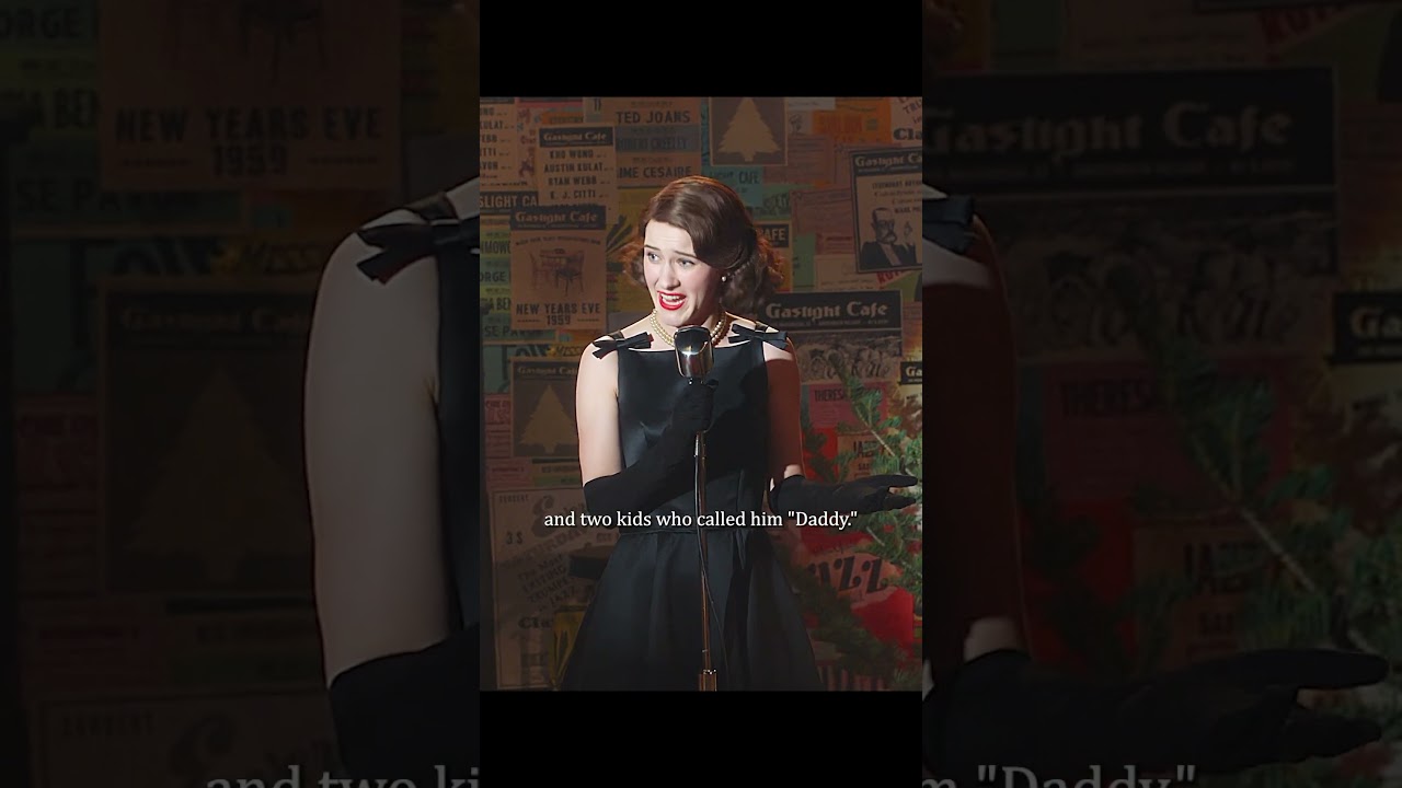 Mrs. Maisel took the stage again #shorts
