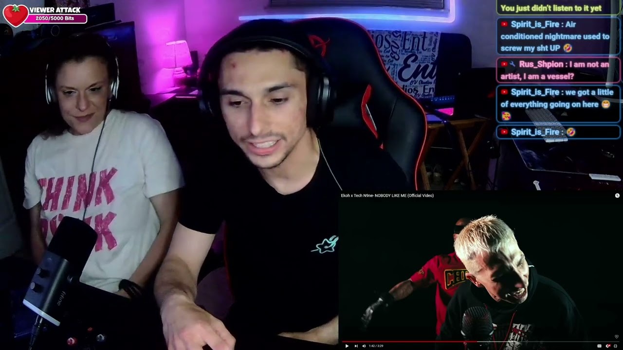 COUPLE'S FIRST TIME REACTING TO EKOH & TECH NINE - 'NOBODY LIKE ME' (OFFICIAL VIDEO) |EV'S REACTION|