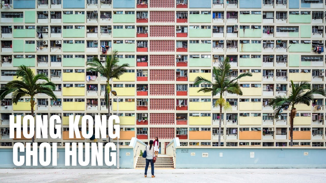 Choi Hung Estate Hong Kong Walking Tour (Famous Instagram Location in Hong Kong)