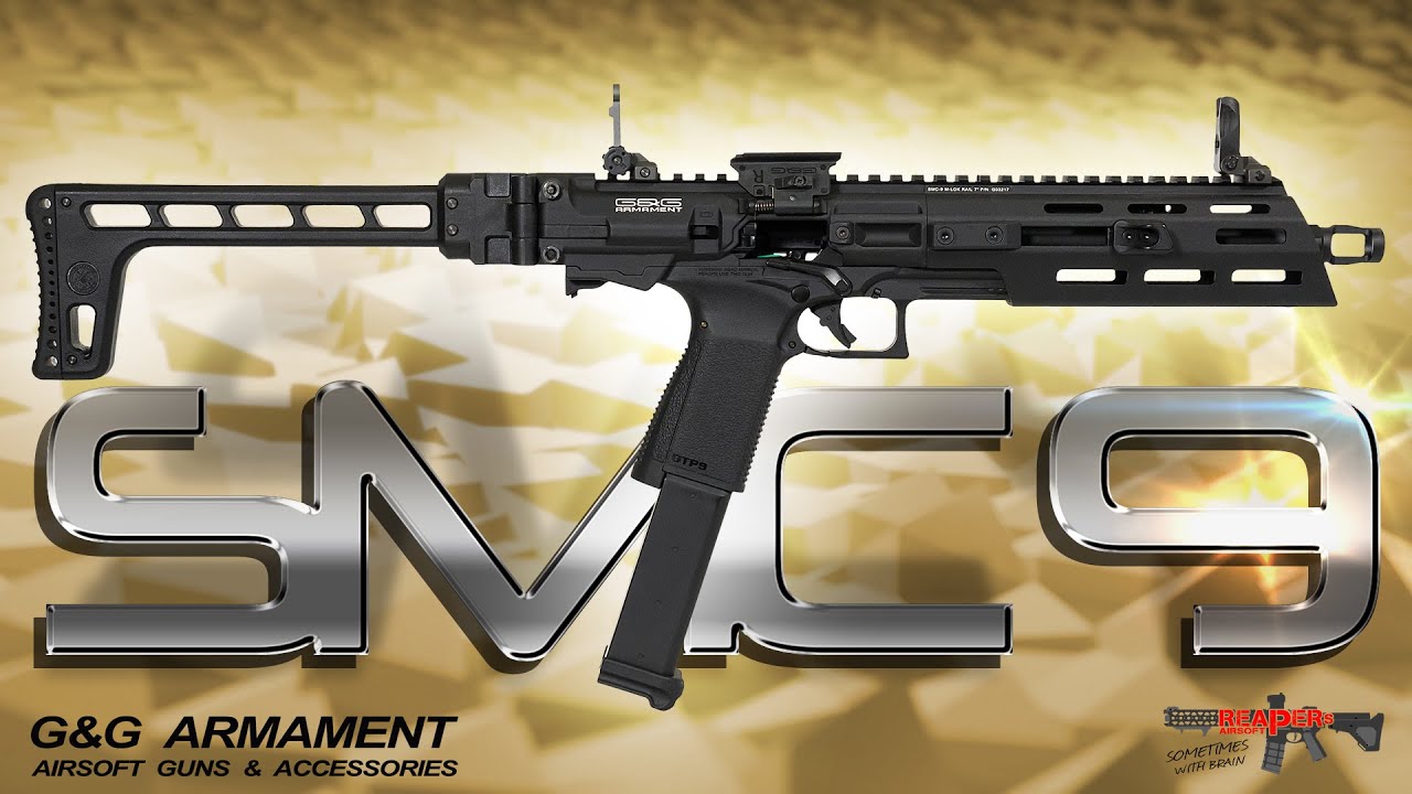 [Review] G&G SMC9 GBB Test (auch für GTP9) inkl. Demontage, HopUp 6mm Airsoft/Softair (German,DE)