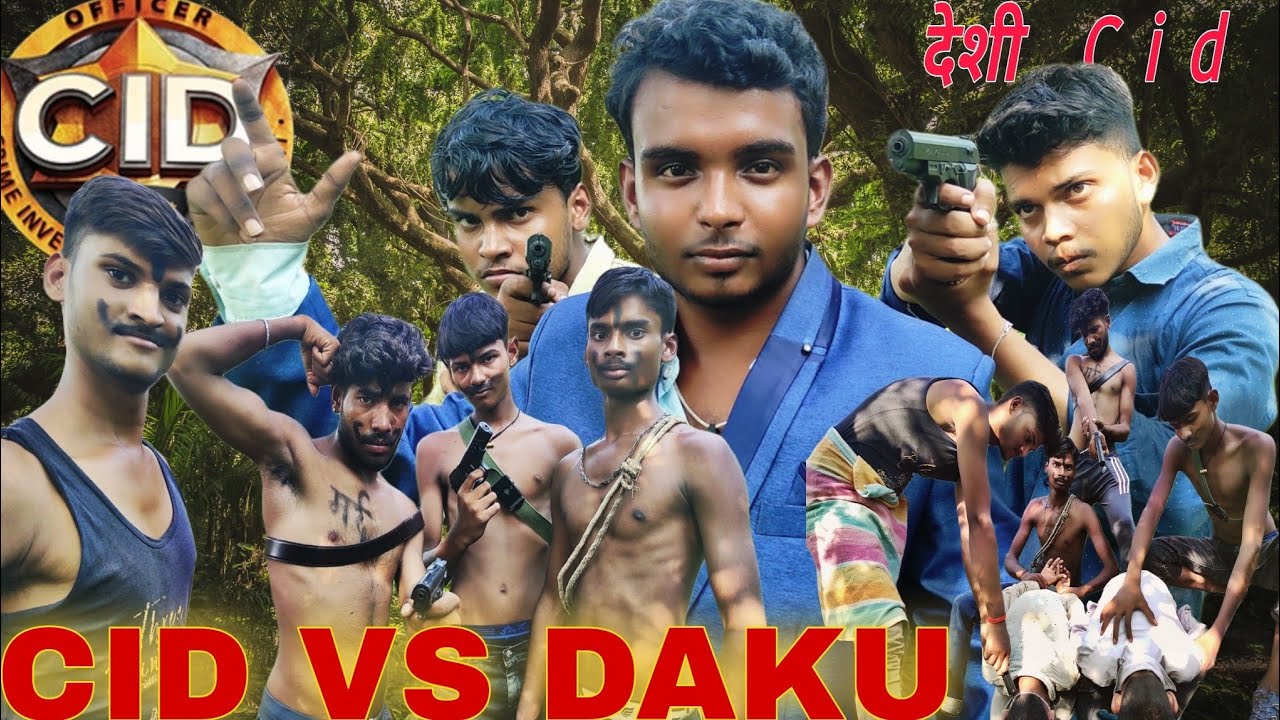 🔥 CID vs DAKU 😱 | CID Comedy Video | New CID 2025 | CID Funny Video 😂
