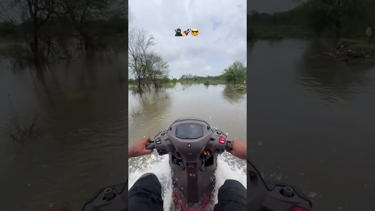 #kanudo #access #love #rider #rain #monsoon #river #amreli #bullet #travel #rajkot #gujarat #shorts