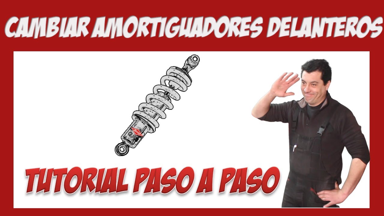 👨‍🔧 Como CAMBIAR AMORTIGUADORES delanteros de tu coche 👨‍🔧 Tutorial PASO A PASO