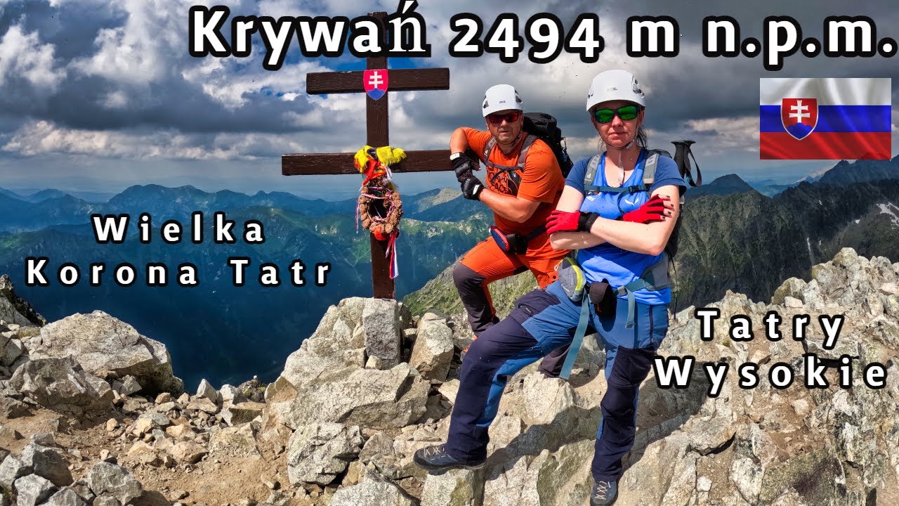 Krywań 2494 m n.p.m. Wejście z parkingu Tri studničky