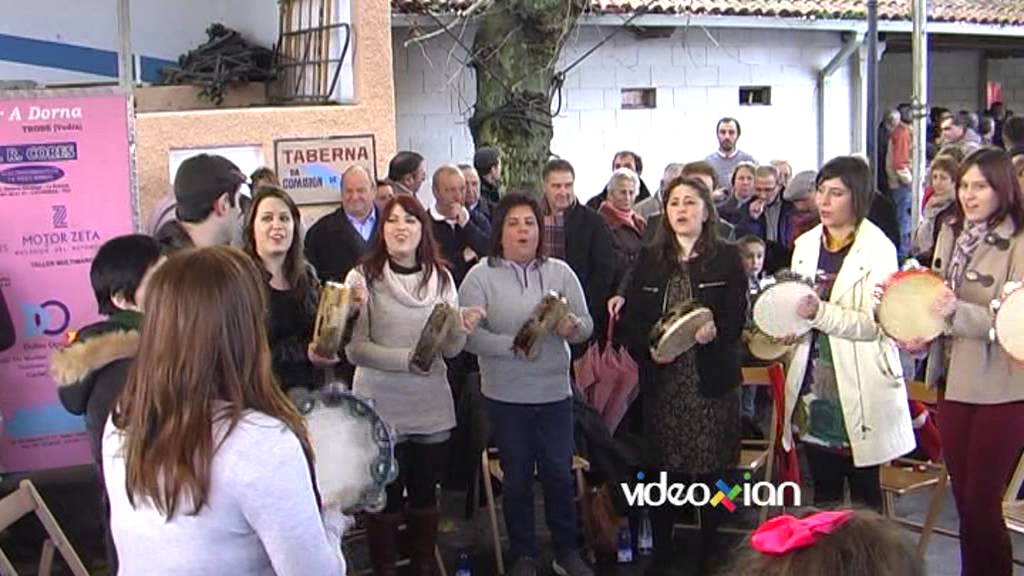 Pandereteiras Silandeira - Festa San Xián de Sales 2013 - Vedra (Galicia)