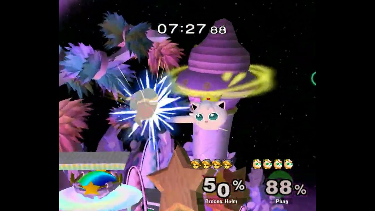 [ass] 180 - Melee Singles LR5 — Pbag ⟮Puff⟯ vs Brocas Helm ⟮YL⟯