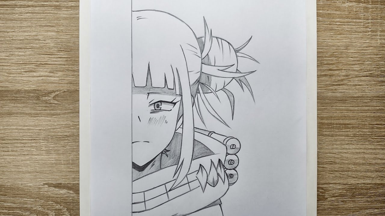 How To Draw Toga Himiko step by step [ My Hero Academia ]