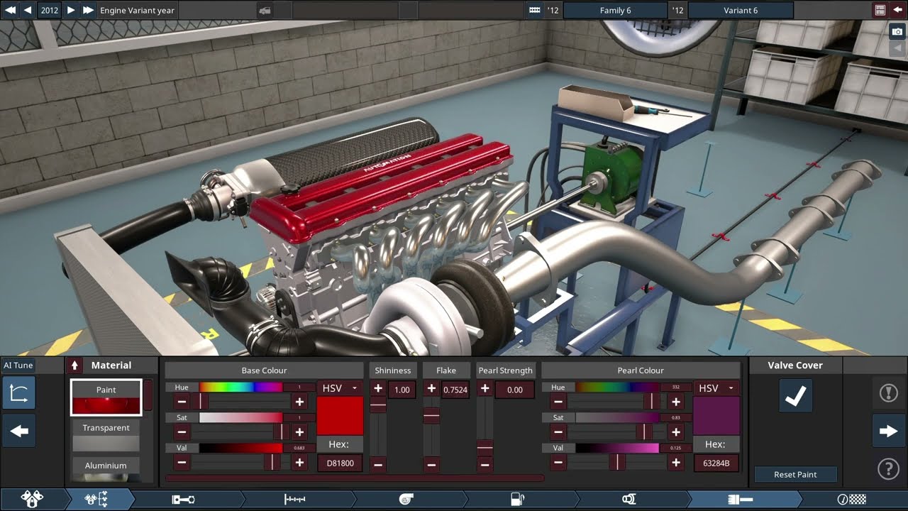 Inline 6 Turbo Engine Build Automation