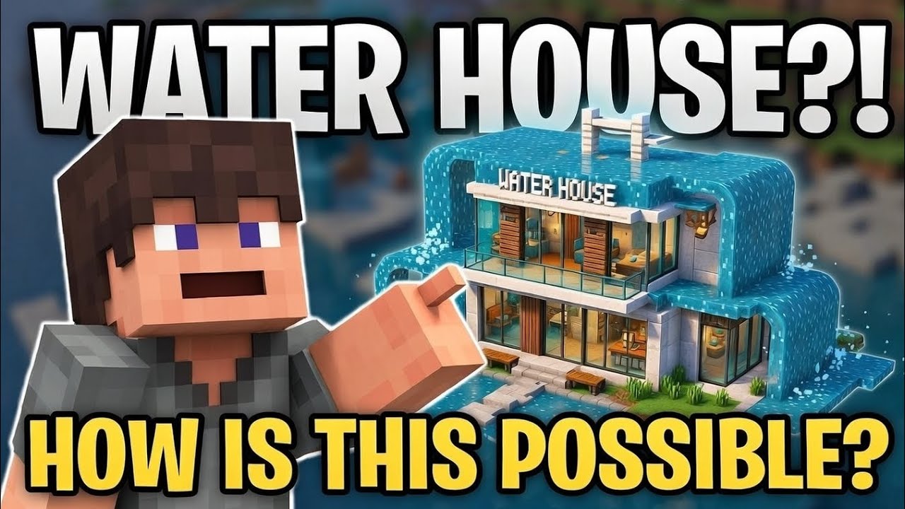 I Built a House That SHOULDN'T Exist! 🌊🚫 (Minecraft)