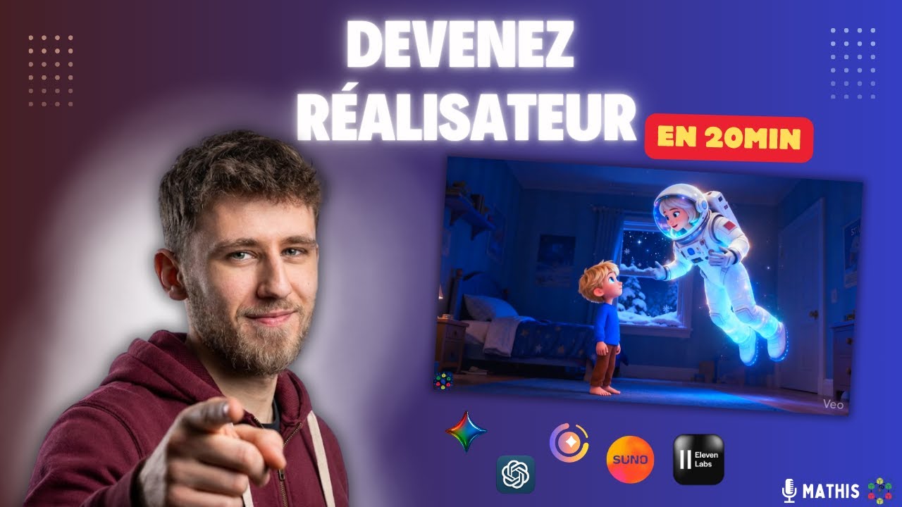Cr&eacute;e TON propre dessin anim&eacute; IA en 20 min (Tuto Complet)