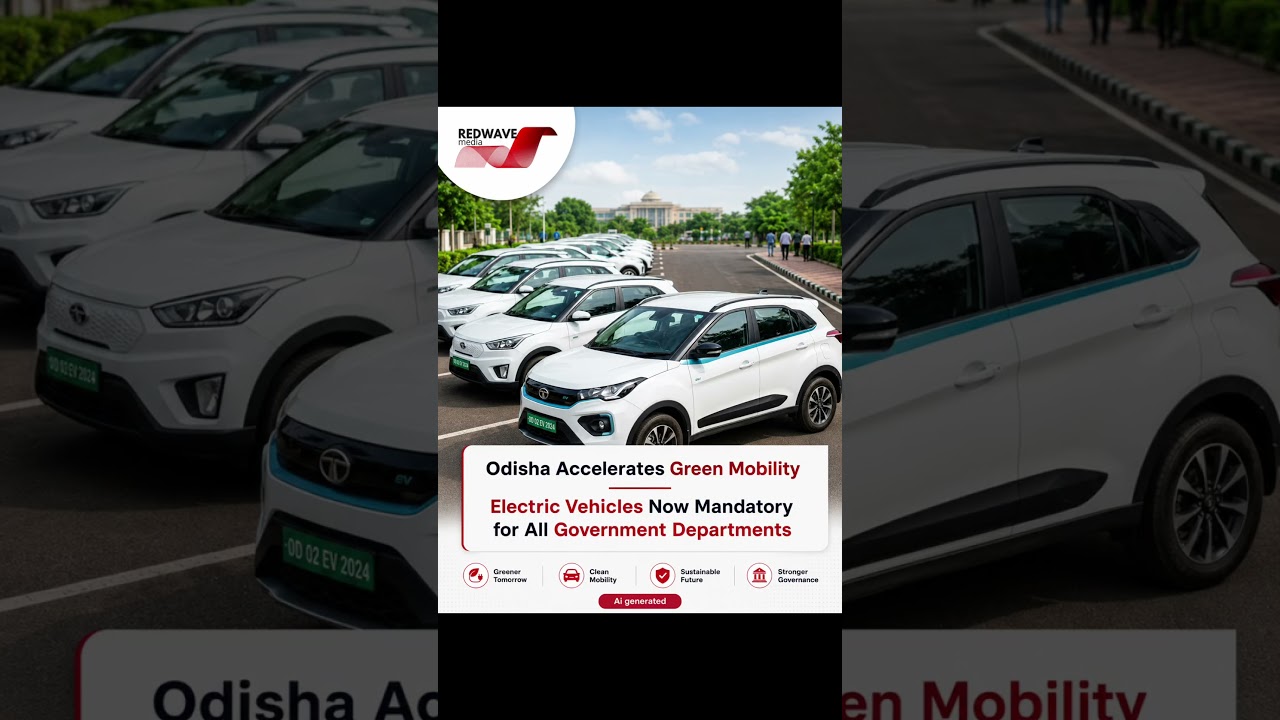 Odisha Makes Electric Vehicles Mandatory for Government Departments | Big EV Policy Update