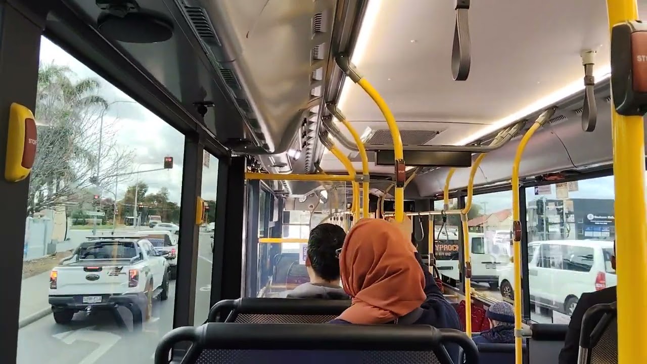 Ride onboard Scania K320HB Volgren Optimus Hybrid on route 300