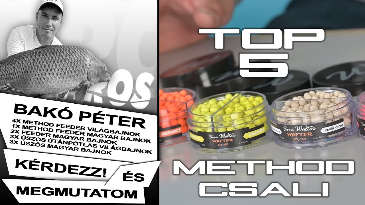 K&eacute;rdezz-Megmutatom 7.r&eacute;sz - Bak&oacute; P&eacute;ter - TOP5 Method csali