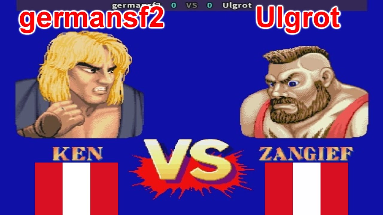 Street Fighter II': Champion Edition - germansf2 vs Ulgrot