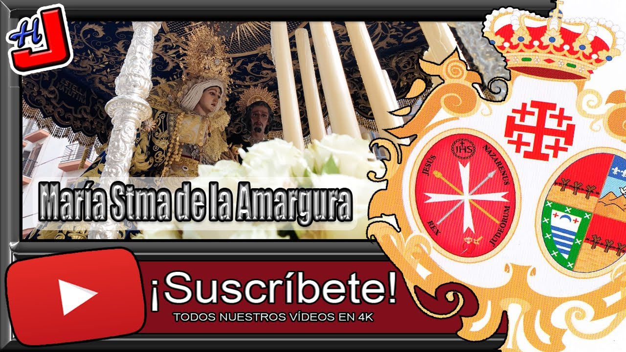 ⛪️ MAGNA MARIANA HUELVA 2025 🕯️MARIA STMA DE LA AMARGURA 🎺  BM VIRGEN DE LAS MERCEDES 🥁 4K  📹