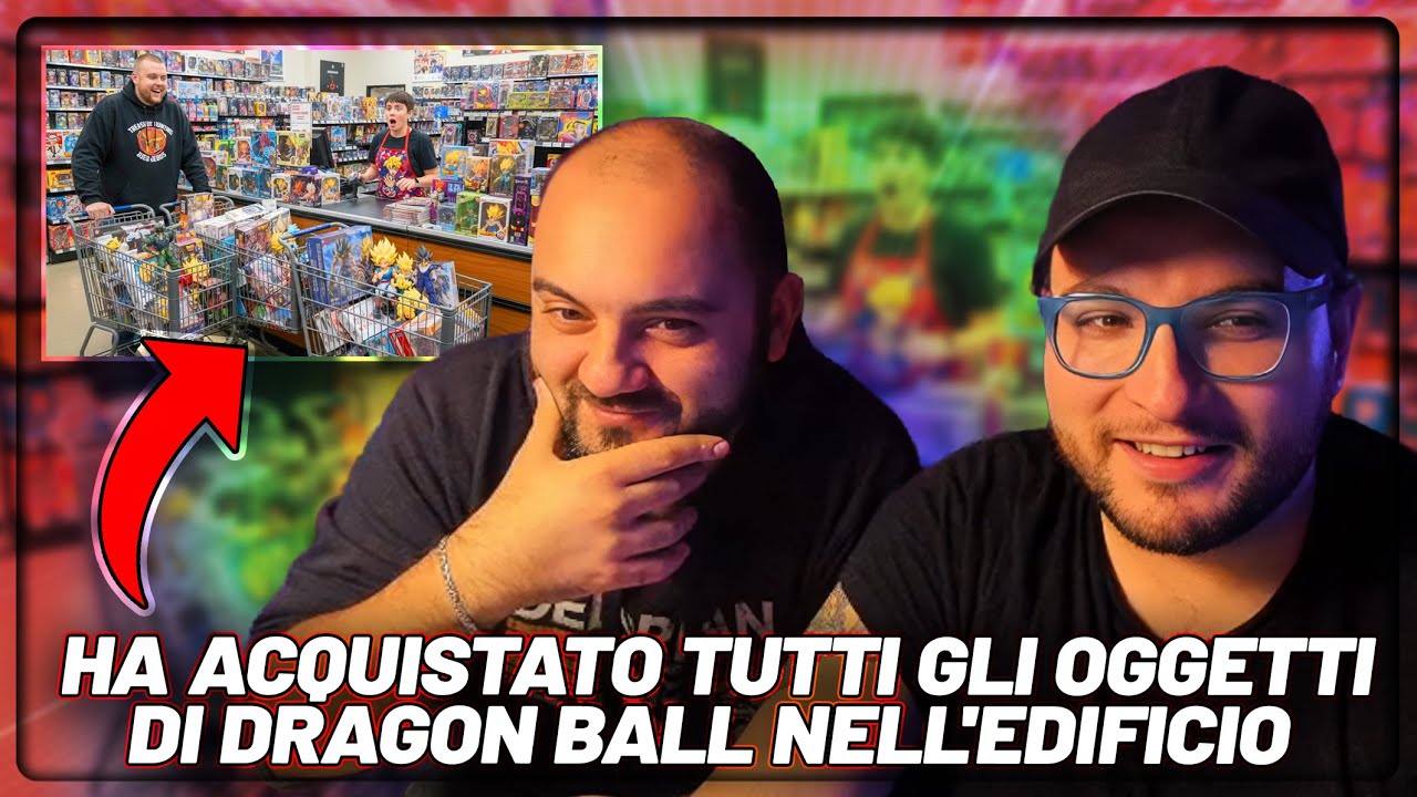 Siamo senza Parole! Ha acquistato TUTTI gli oggetti di Dragon Ball nell'edificio