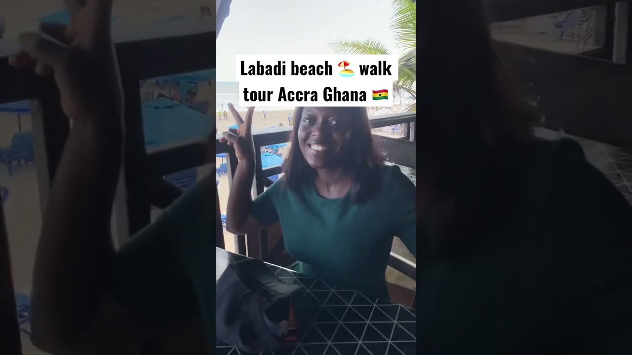 Best party beach in Accra Ghana Labadi # #livinginafrica