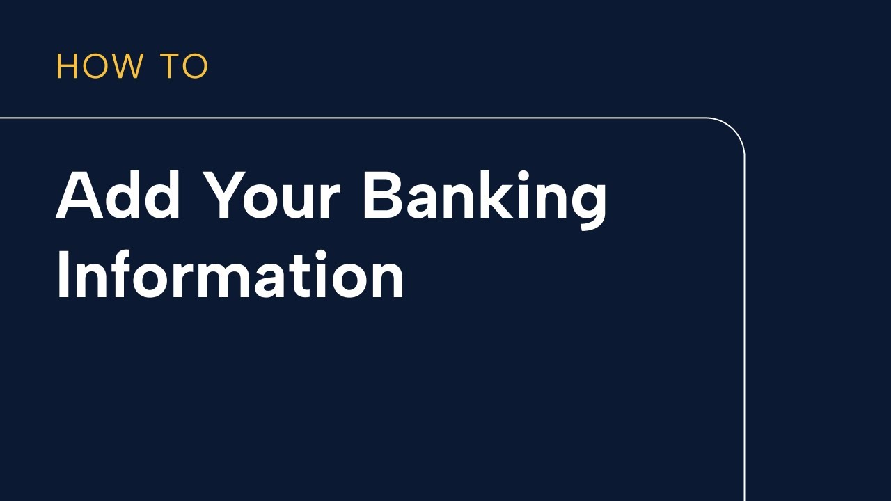 Adding your Bank in Modisoft