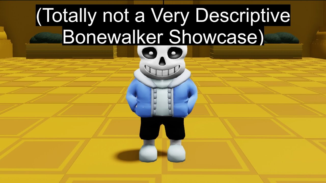 A Totally Normal 3DBB Sans Showcase - Undertale: Last Corridor