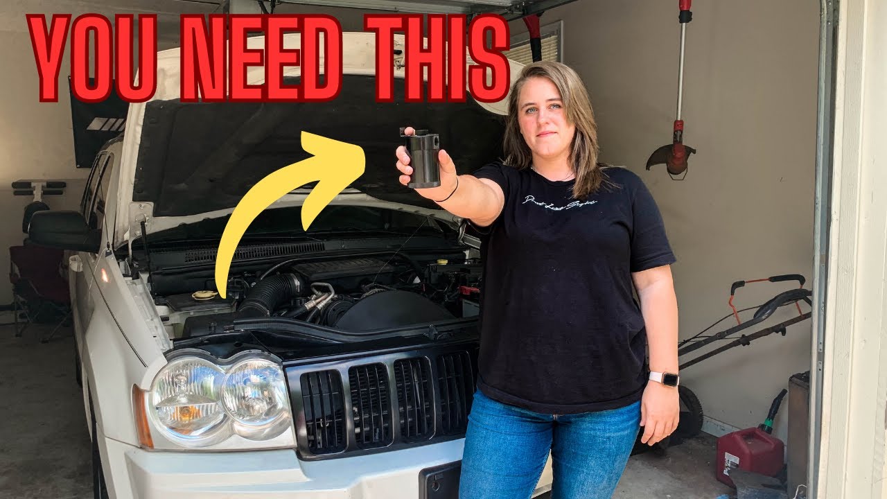 Installing an Oil Catch Can for Improved Engine Performance on my Jeep!