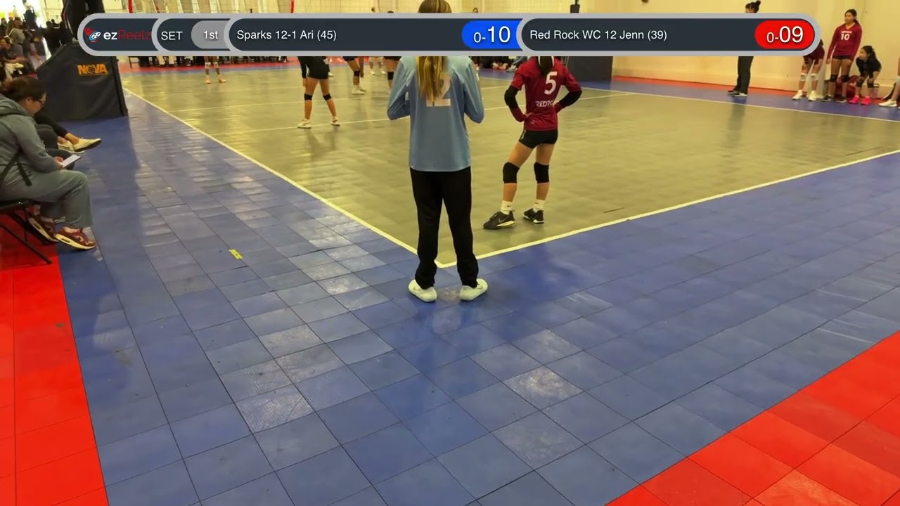 Sparks 12-1 Ari vs RRWC 12 Jenn, Set 1, Match 1, PL2, 26-2-28