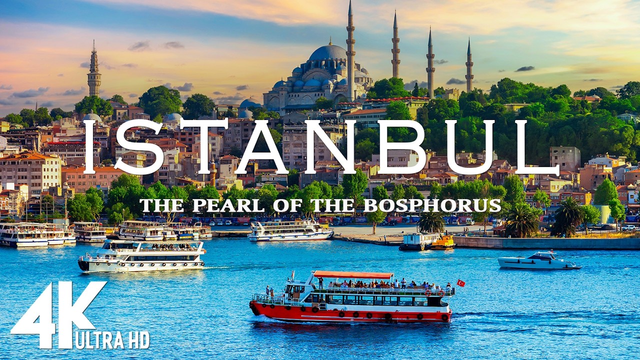 [4K] ISTANBUL 🇹🇷 – The Pearl of the Bosphorus 💎 | Scenic Relaxation & Relaxing Deep House Chill