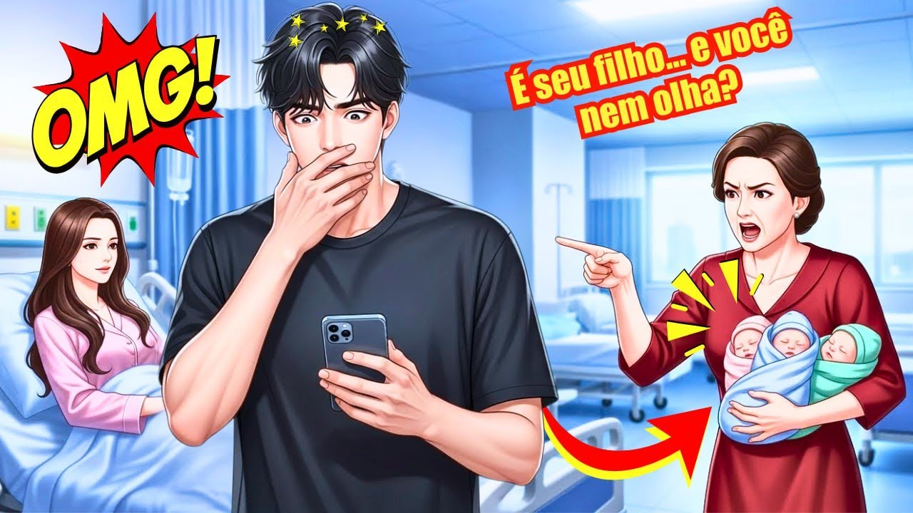 Grávida da AMIGA DA MÃE, ela teve TRIGÊMEOS e eu ganhei um SISTEMA! | Manhwa Completo