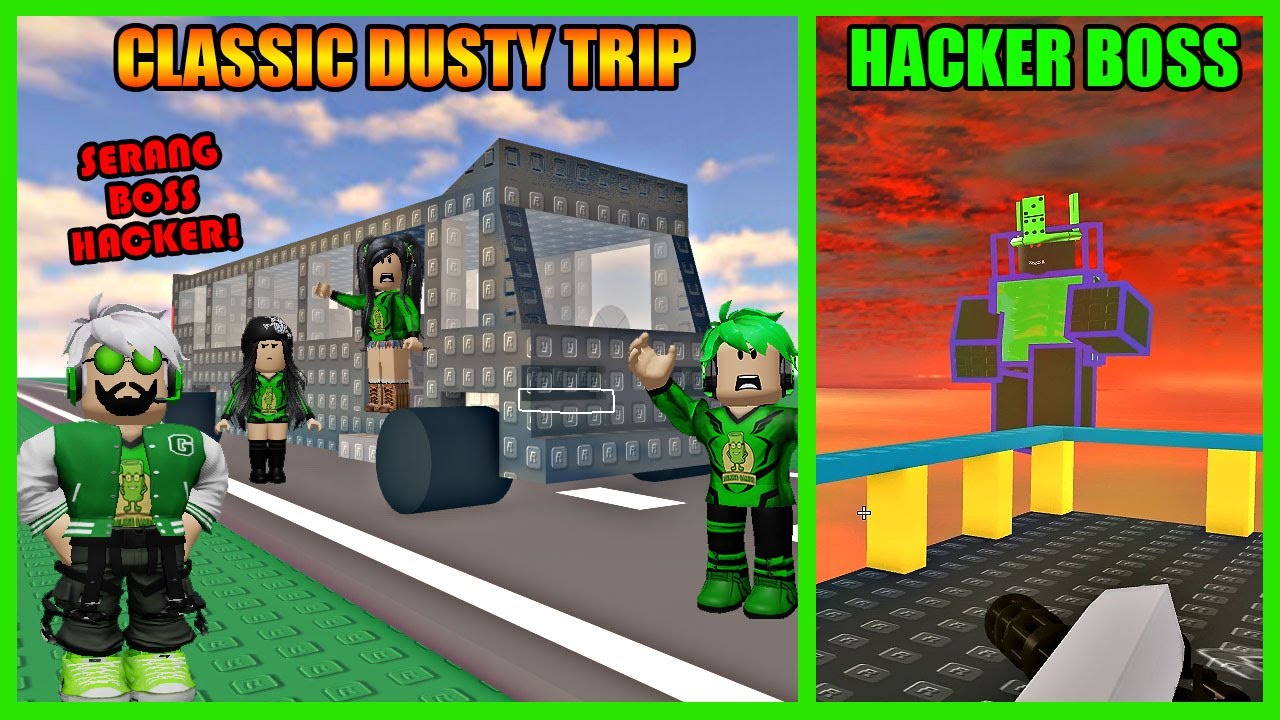 GG! Aku Berhasil Mengalahkan Boss Hacker & Lewati Semua Rintangan Di Dusty Trip Classic