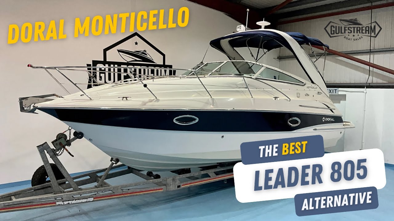 The best alternative to the Jeanneau Leader 805?? with Volvo Penta D4 260HP! £59,950 inc. trailer
