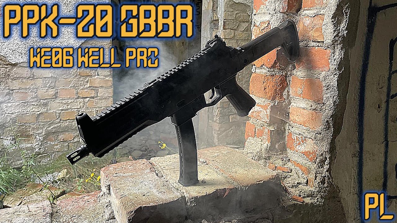 PPK-20 GBBR WELLPRO | Pierwsze wrażenia | PPK20 vs AKM TM | Airsoft PL