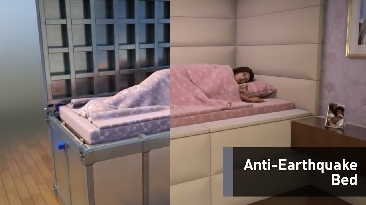 This Bed Might Just Save Your Life During An Earthquake