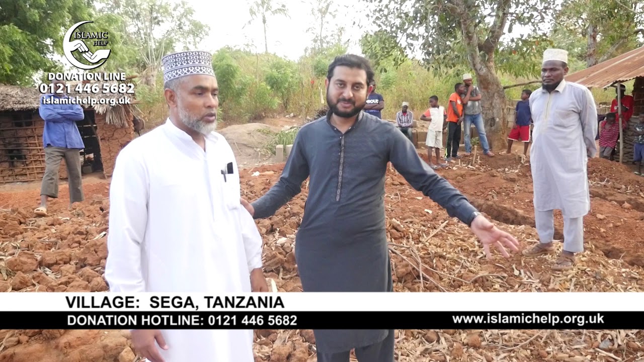 Tanzania Mosque Sega Islamic Help Charity org poor people sadqa UK Charity Sultan Bahu Takbeer TV