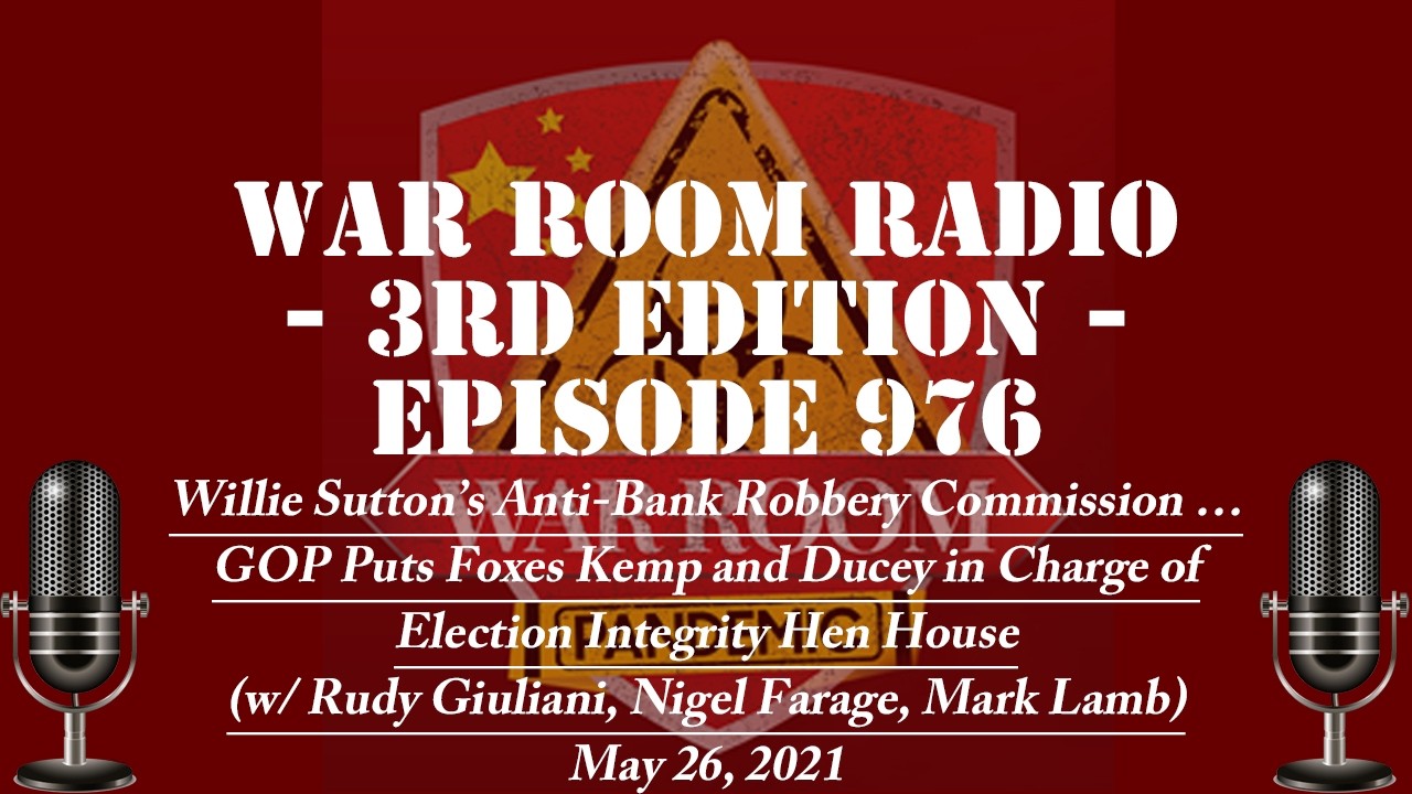 War Room Radio, 3-й выпуск, эп. 976