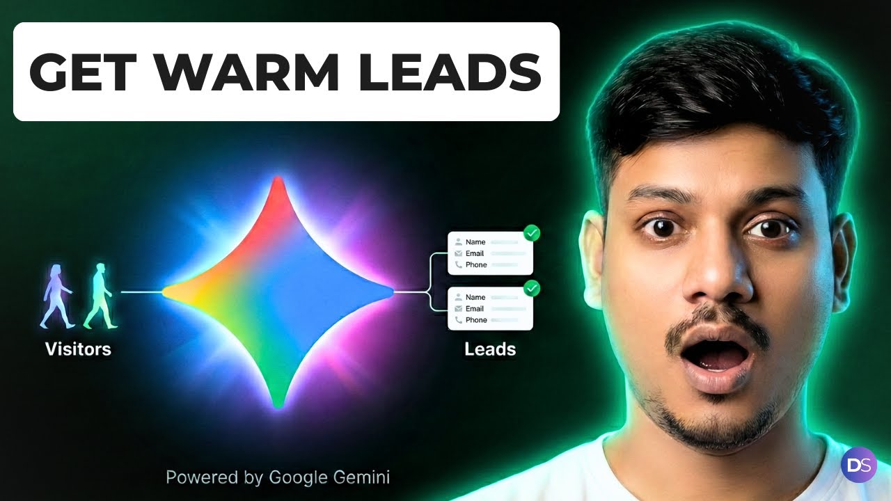 AI Chatbot That Turns Website Visitors Into Leads Automatically (n8n Tutorial)