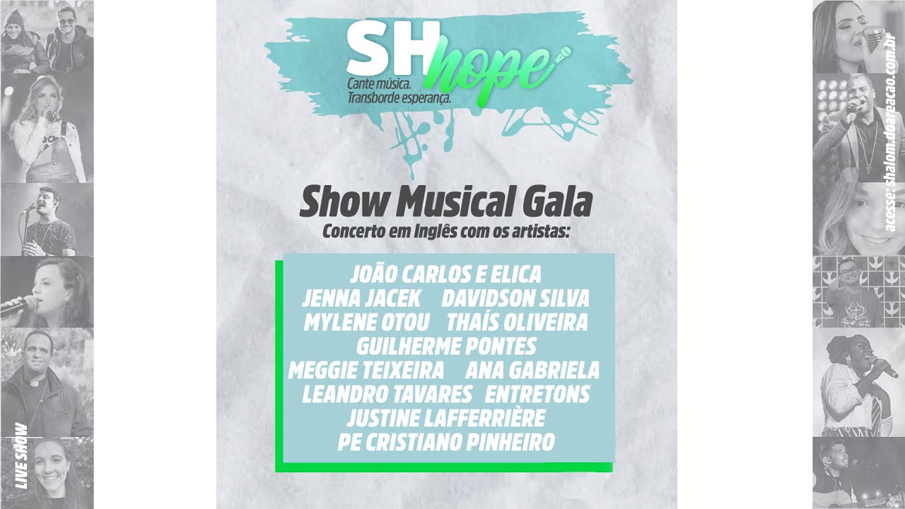Shalom - Musical de Gala - Concerto em Ingl&ecirc;s [SH HOPE]