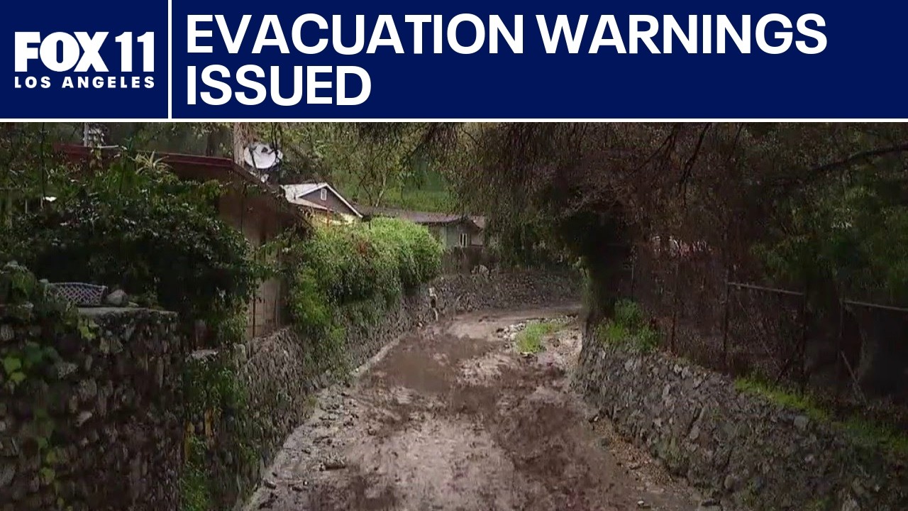 Evacuation warnings issued for foothill communities