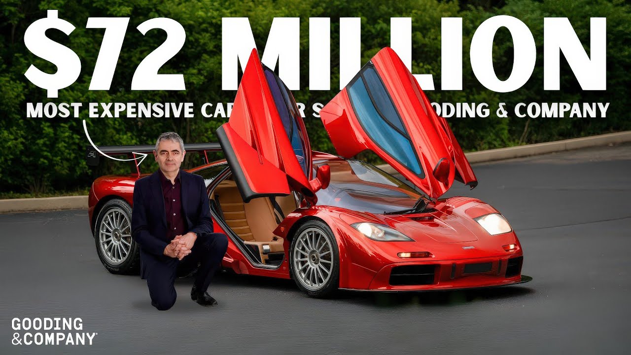 Most EXPENSIVE Cars Sold at Gooding & Company Auction! ($72 Million Car)